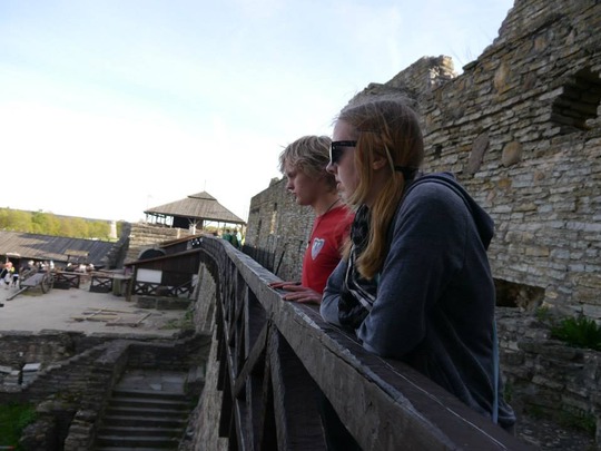 at the medieval Rakvere castle